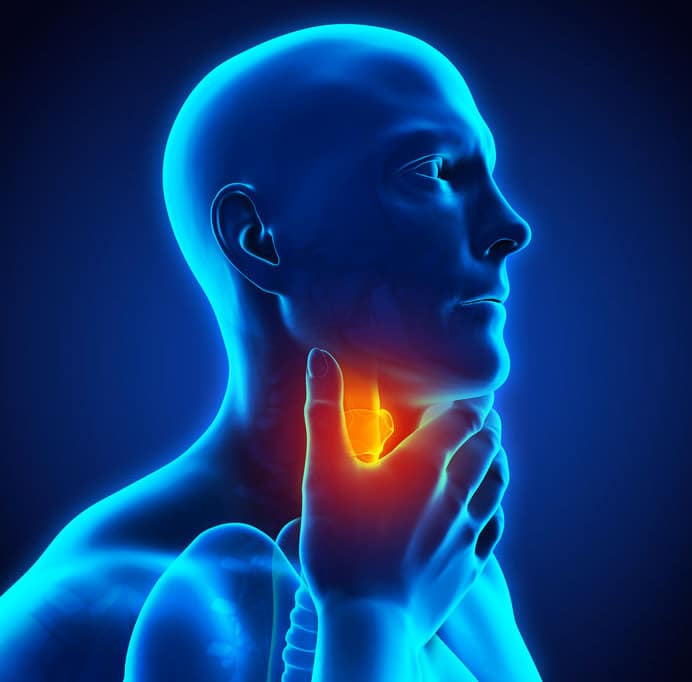Formes géométriques abstraites en tons bleus
